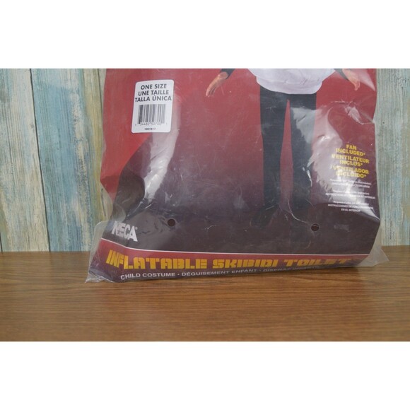 Rubie's Skibidi Toilet Inflatable Costume Child Kids One Size Halloween NECA - Picture 10 of 13